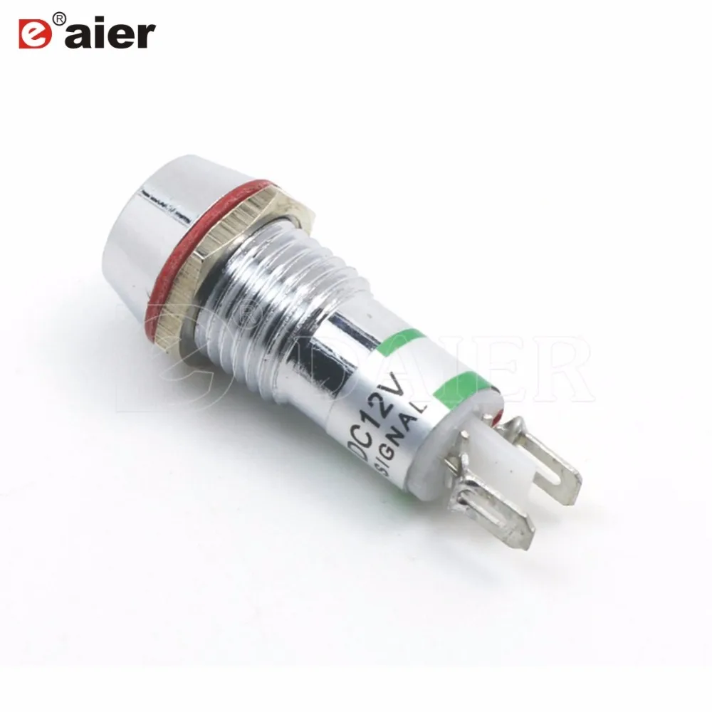 100PCS Metal Indicator Light 12V 24V 220V LED 10mm Thread Panel Mounting XD22-10 Signal Pilot Seal Bulb Lamp
100PCS Metal Indicator Light 12V 24V 220V LED 10mm Thread Panel Mounting XD22-10 Signal Pilot Seal Bulb Lamp