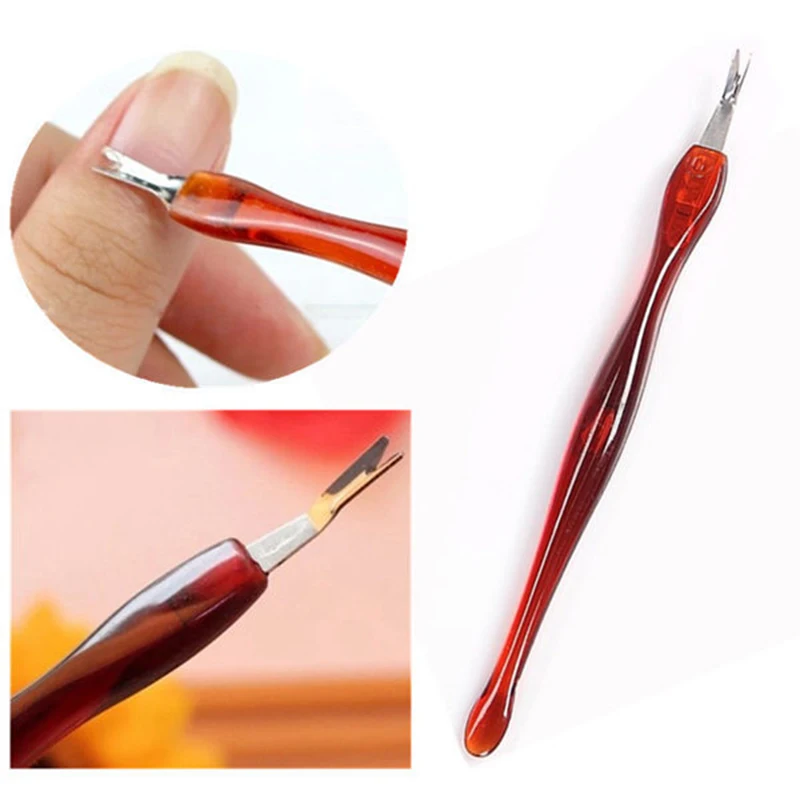 2pcs Nail Cuticle Fork Stainless Steel Nail Tool Cuticle Fork Nail Art Tools Kits Treatment Dual-end Pusher for Pushing Cutting
2pcs Nail Cuticle Fork Stainless Steel Nail Tool Cuticle Fork Nail Art Tools Kits Treatment Dual-end Pusher for Pushing Cutting
