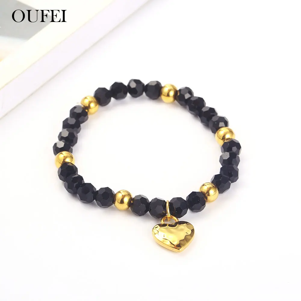 OUFEI Heart Elastic Rope Bracelets Bangles Stainless Steel Jewelry Woman Fashion Jewelry Accessories Gifts For Women
OUFEI Heart Elastic Rope Bracelets Bangles Stainless Steel Jewelry Woman Fashion Jewelry Accessories Gifts For Women