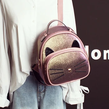 BENVICHED Ladies' pu backpack 2020 new spring green Gradation cute Cartoon cat fashion Travelling bag small square bag c359
BENVICHED Ladies' pu backpack 2020 new spring green Gradation cute Cartoon cat fashion Travelling bag small square bag c359