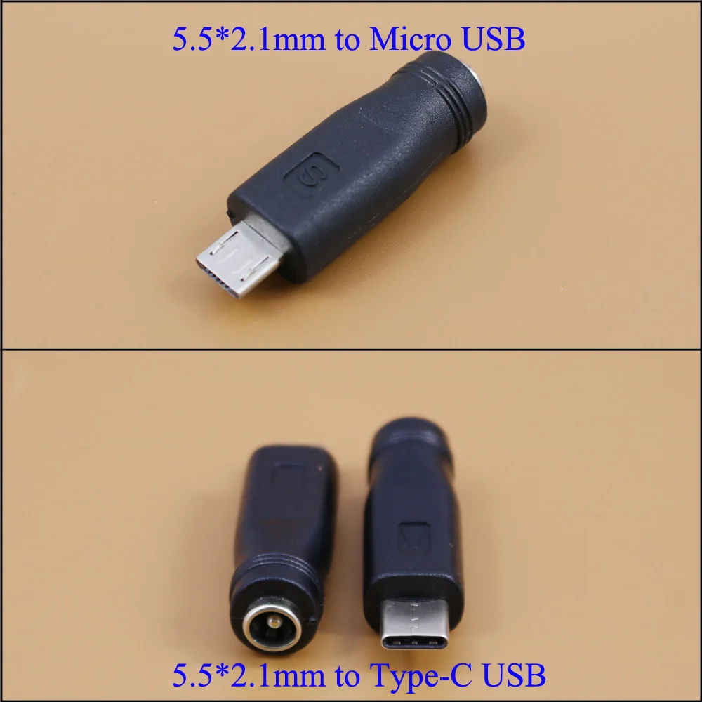 Type-C USB Micro USB DC Plug Female to Male Power Charger Adapter Laptop Phone Accessories Connector Durable Home Improvements
Type-C USB Micro USB DC Plug Female to Male Power Charger Adapter Laptop Phone Accessories Connector Durable Home Improvements