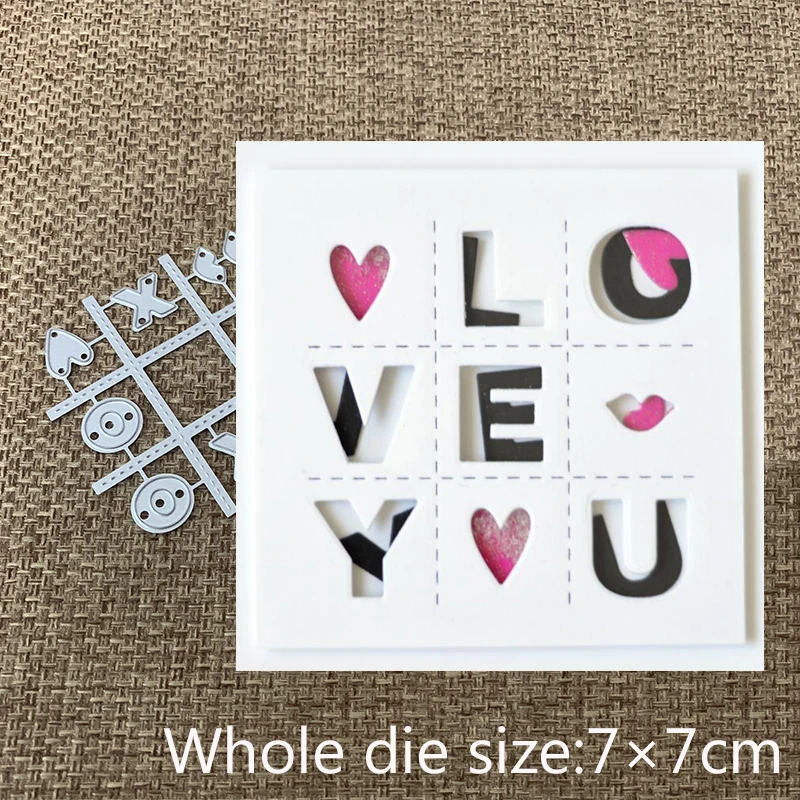 New Design Craft Metal Cutting Dies cut die 9 grid heart Lips letters Scrapbooking Album Paper DIY Card Craft Embossing Die Cuts
New Design Craft Metal Cutting Dies cut die 9 grid heart Lips letters Scrapbooking Album Paper DIY Card Craft Embossing Die Cuts