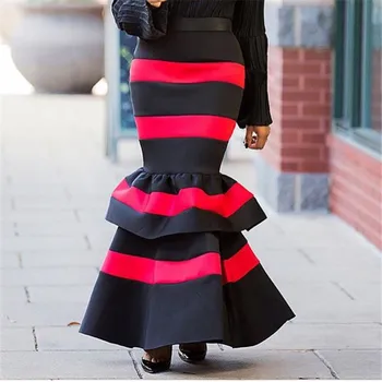 2019 Women Sexy Stripe Bodycon Skirt High Waist Maxi Long Skirt Patchwork Slim Summer Party Club Ruffle Skirt
2019 Women Sexy Stripe Bodycon Skirt High Waist Maxi Long Skirt Patchwork Slim Summer Party Club Ruffle Skirt