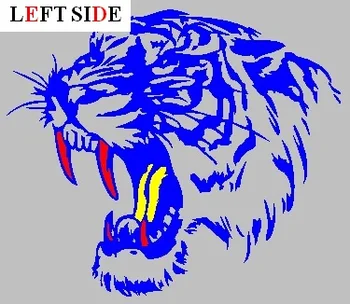 LEFT SIDE Car Stickers 5 Clolors 42*48cm Car Sticker Personality Window Door Side Window Waterproof Fresh Design Tiger Head
LEFT SIDE Car Stickers 5 Clolors 42*48cm Car Sticker Personality Window Door Side Window Waterproof Fresh Design Tiger Head