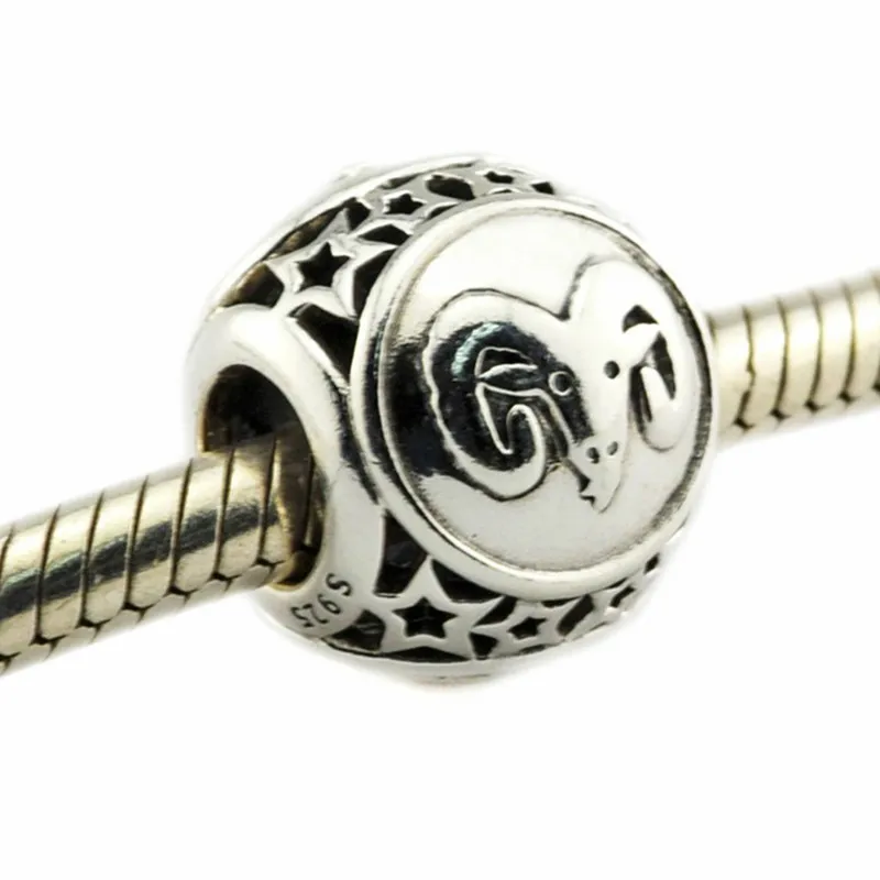 Fit Original Pandora Bracelet Autumn Collection 925 Sterling Silver beads Aries Star Sign Charm women jewelry
Fit Original Pandora Bracelet Autumn Collection 925 Sterling Silver beads Aries Star Sign Charm women jewelry