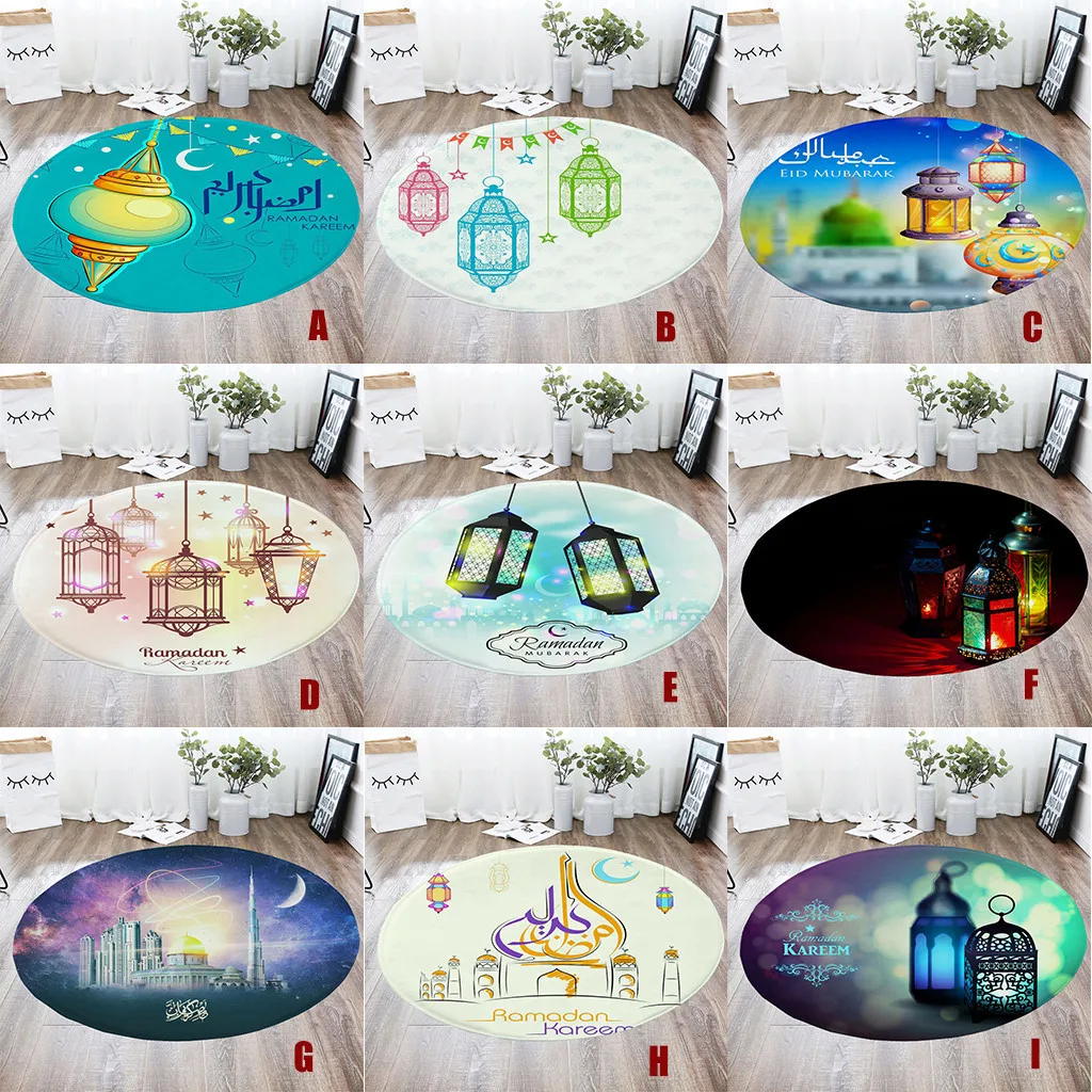 60x60cm Ramadan Festival Round Carpet Comfortable Creative Decor Large Carpet for Bedroom Bohemian Mandala Floor Mat 19MAY28
60x60cm Ramadan Festival Round Carpet Comfortable Creative Decor Large Carpet for Bedroom Bohemian Mandala Floor Mat 19MAY28