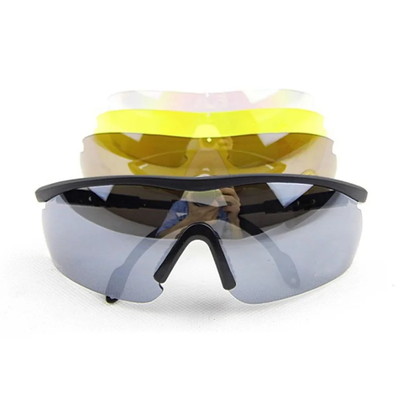 3 Lens Military Tactical Goggles Anti-impact Shockproof War Game Shooting Glasses Outdoor Paintball Airsoft Protective Eyewear
3 Lens Military Tactical Goggles Anti-impact Shockproof War Game Shooting Glasses Outdoor Paintball Airsoft Protective Eyewear