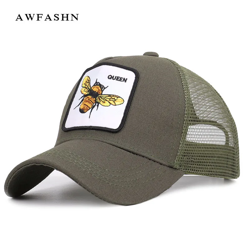 2019 new trend high quality bee embroidery baseball cap Spring summer mesh Casual hat Women Men fashion animal picture Bone
2019 new trend high quality bee embroidery baseball cap Spring summer mesh Casual hat Women Men fashion animal picture Bone