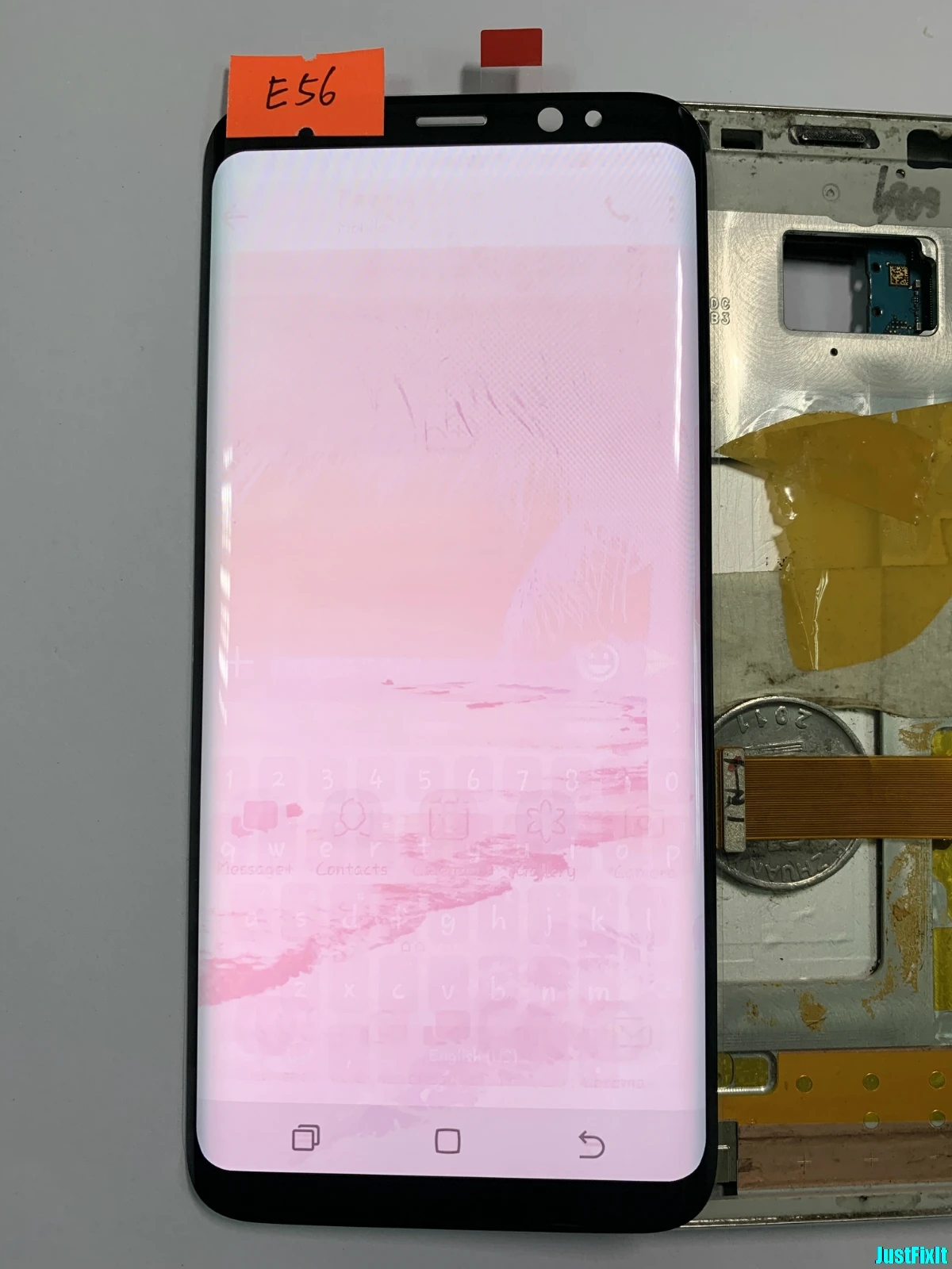NO.E56 For Samsung Galaxy S8 G950f G950fd G950u Burn-in shadow Lcd Display Touch Screen Digitizer Super AMOLED Screen
NO.E56 For Samsung Galaxy S8 G950f G950fd G950u Burn-in shadow Lcd Display Touch Screen Digitizer Super AMOLED Screen