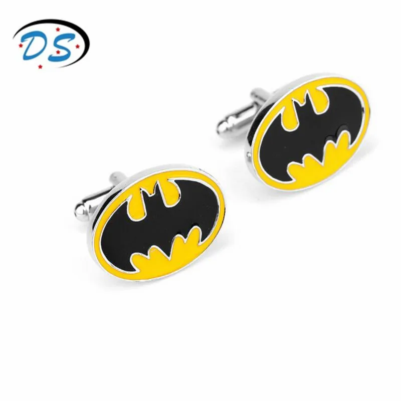 Batman Bat Oval Badge Cufflinks for Shirt Alloy Stainless Cuff Buttons pins Fashion Jewelry Cuff Link
Batman Bat Oval Badge Cufflinks for Shirt Alloy Stainless Cuff Buttons pins Fashion Jewelry Cuff Link