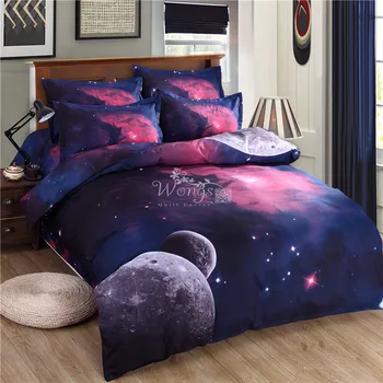 Jupiter Mars Milky Way printed bedding set with pillowcases queen king twin single sizes bed linens 100% polyester duvet cover
Jupiter Mars Milky Way printed bedding set with pillowcases queen king twin single sizes bed linens 100% polyester duvet cover