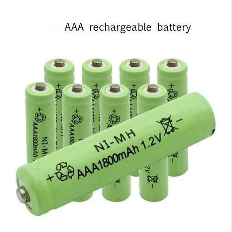 2 PCs New AAA Battery 1800 MAh Rechargeable Battery NI-MH 1.2 V AAA Battery for Clocks, Mice, Computers, Toys So On
2 PCs New AAA Battery 1800 MAh Rechargeable Battery NI-MH 1.2 V AAA Battery for Clocks, Mice, Computers, Toys So On