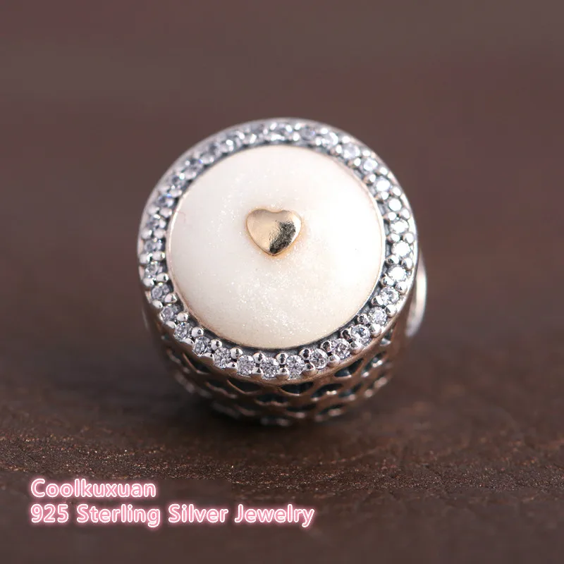 Light Yellow Gold Color Precious Heart Beads Fit Brand Bracelet 925 Sterling Silver Enamel & Clear CZ Mother Charm Gift
Light Yellow Gold Color Precious Heart Beads Fit Brand Bracelet 925 Sterling Silver Enamel & Clear CZ Mother Charm Gift