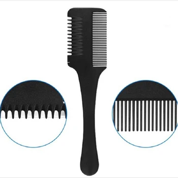 1pc Hair Cutting Comb Black Handle Hair Brushes With Razor Blades Cutting Thinning Trimmin Hair Salon DIY Styling Tools
1pc Hair Cutting Comb Black Handle Hair Brushes With Razor Blades Cutting Thinning Trimmin Hair Salon DIY Styling Tools