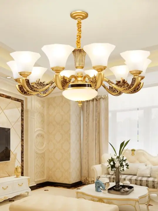 European chandelier living room lamp simple modern zinc alloy lamps luxury atmosphere bedroom restaurant chandelier
European chandelier living room lamp simple modern zinc alloy lamps luxury atmosphere bedroom restaurant chandelier