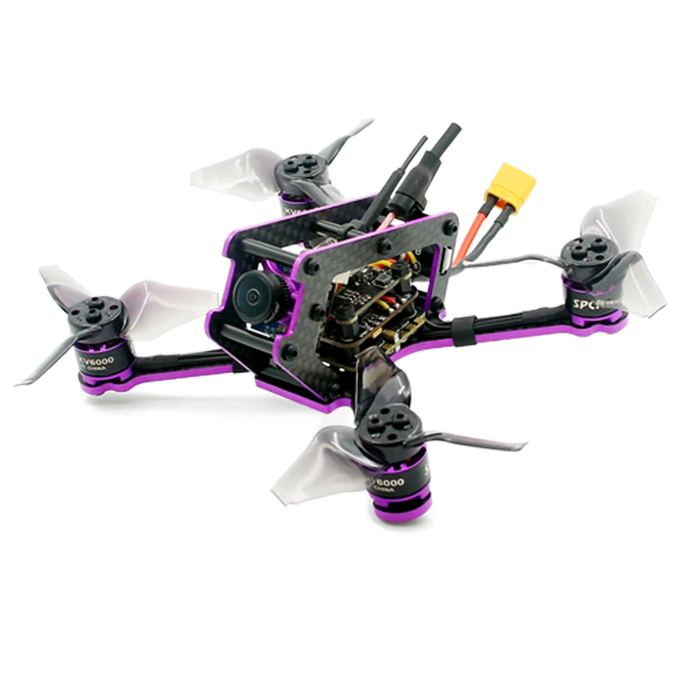 SPCMAKER 115R Brushless FPV Racing Drone BNF Version Omnibus F3 flight controller 15A Mini 4 in 1 BLheli_s ESC (2-4S LiPo)
SPCMAKER 115R Brushless FPV Racing Drone BNF Version Omnibus F3 flight controller 15A Mini 4 in 1 BLheli_s ESC (2-4S LiPo)