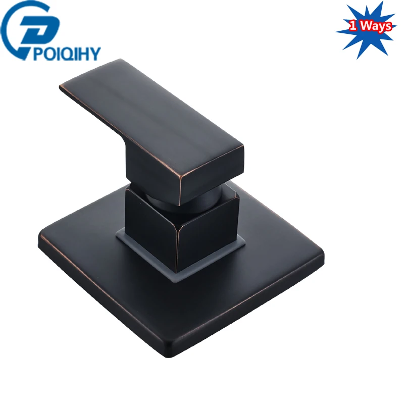 POIQIHY Square Shape Cartridge Oil Rubbed Bronze 1 Way Shower Faucet Control Valve Single Handle Plate Mixer
POIQIHY Square Shape Cartridge Oil Rubbed Bronze 1 Way Shower Faucet Control Valve Single Handle Plate Mixer