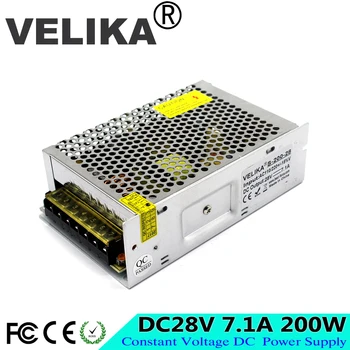 Adjusting power supply DC28V 7.1A 200W Led Driver Transformer 110V 220V AC DC 28V Smps for LED Strip Light lamp CCTV CNC Motor
Adjusting power supply DC28V 7.1A 200W Led Driver Transformer 110V 220V AC DC 28V Smps for LED Strip Light lamp CCTV CNC Motor