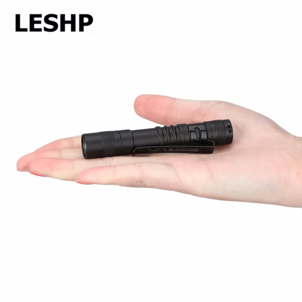Portable Mini Waterproof Penlight 2000LM LED powerful torch AAA Battery Powerful LED Outdoor Activities Self-defense flashlight
Portable Mini Waterproof Penlight 2000LM LED powerful torch AAA Battery Powerful LED Outdoor Activities Self-defense flashlight