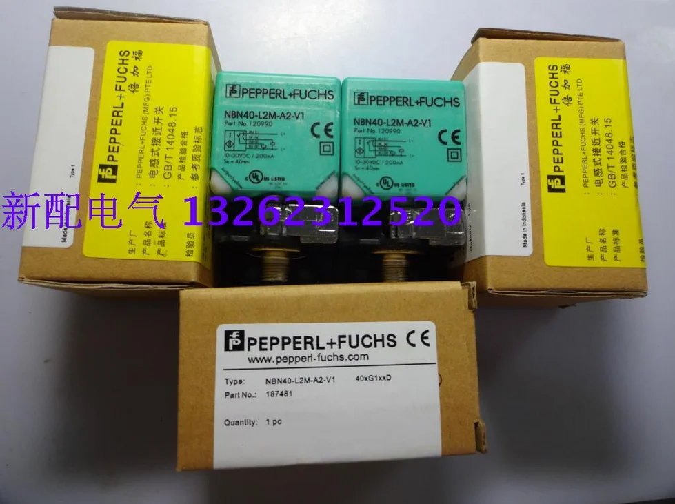 NBB20-L2M-A2-V1 NBB20-L2M-A0-V1 NBB20-L2M-E2-V1 NBB20-L2M-E0-V1 New P+F Proximity Switch Sensor
NBB20-L2M-A2-V1 NBB20-L2M-A0-V1 NBB20-L2M-E2-V1 NBB20-L2M-E0-V1 New P+F Proximity Switch Sensor