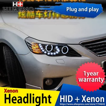 Hireno Headlamp for 2010-2013 Toyota REIZ MARK X Car Headlight Assembly LED DRL Angel Lens Double Beam HID Xenon 2pcs
Hireno Headlamp for 2010-2013 Toyota REIZ MARK X Car Headlight Assembly LED DRL Angel Lens Double Beam HID Xenon 2pcs