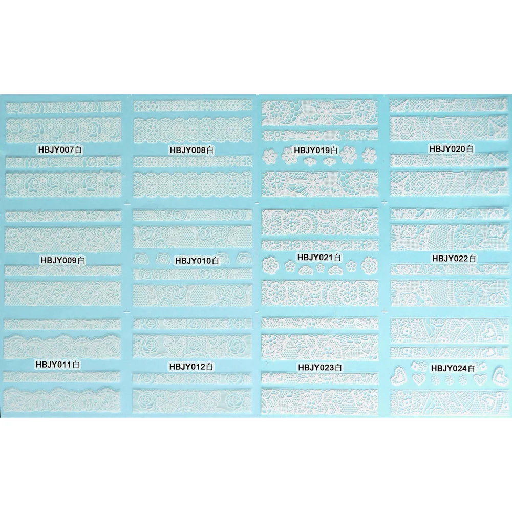 12 SHEETS NAIL ART 3D SELF ADHESIVE GOLD SILVER BLACK WHITE STICKER DECAL SLIDER LACE FLOWER ROSEBUSH STRAMONIUM HBJY07-24
12 SHEETS NAIL ART 3D SELF ADHESIVE GOLD SILVER BLACK WHITE STICKER DECAL SLIDER LACE FLOWER ROSEBUSH STRAMONIUM HBJY07-24