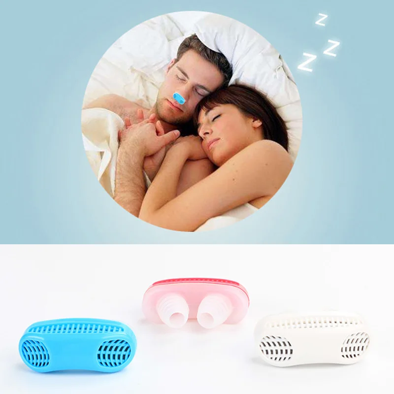 Silicone Anti Snore Nasal Dilators Apnea Aid Device Stop Snoring Nose Clip Nose Breathing Apparatus Facial Care Tools Toy Kit 
Silicone Anti Snore Nasal Dilators Apnea Aid Device Stop Snoring Nose Clip Nose Breathing Apparatus Facial Care Tools Toy Kit