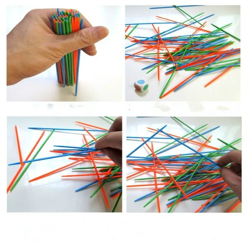 1 Pack Color Plastic Game Stick Pick Small Stick Picking Multi-person Interactive Children's Educational Board Game Toys
1 Pack Color Plastic Game Stick Pick Small Stick Picking Multi-person Interactive Children's Educational Board Game Toys