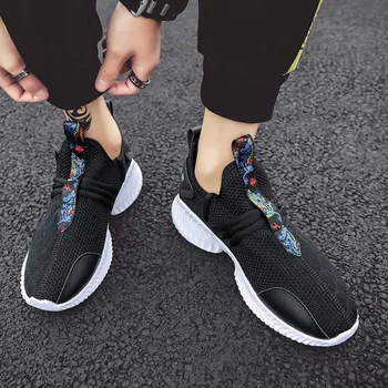 Ins New Super Cool Nice Quality Men'S Shoes Light Flyknit Handsome Men'S Sports Shoes Versatile Breathable Running Shoes Male
Ins New Super Cool Nice Quality Men'S Shoes Light Flyknit Handsome Men'S Sports Shoes Versatile Breathable Running Shoes Male
