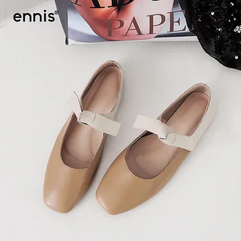 ENNIS 2019 Women Outdoor Casuals Shoes Genuine Leather Flat Loafers Mary Jane Shoes Black Brown Knot Female Flats Fashion C903
ENNIS 2019 Women Outdoor Casuals Shoes Genuine Leather Flat Loafers Mary Jane Shoes Black Brown Knot Female Flats Fashion C903