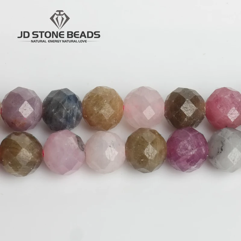 Natural Faceted Ruby Sapphire Beads 5 6 7 8 9mm Pick Size Semi-Finished Cut Stone DIY Hand Made Accessories For Jewelry Making
Natural Faceted Ruby Sapphire Beads 5 6 7 8 9mm Pick Size Semi-Finished Cut Stone DIY Hand Made Accessories For Jewelry Making