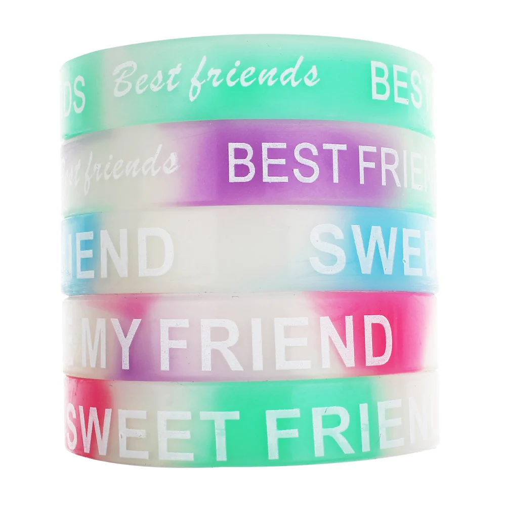 10 Pcs Word Customzied Best Friend Bracelets Bangles Unisex Turret Games Rubber Flexible Friendship Bracelets Wristband Bangles
10 Pcs Word Customzied Best Friend Bracelets Bangles Unisex Turret Games Rubber Flexible Friendship Bracelets Wristband Bangles