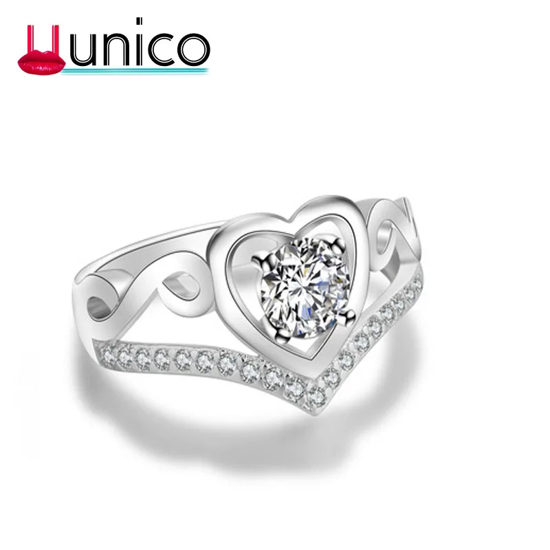 Classic Heart Rings for Women Romantic zirconia Jewelry Engagment Rings Gift Anniversary Present Adjustable
Classic Heart Rings for Women Romantic zirconia Jewelry Engagment Rings Gift Anniversary Present Adjustable