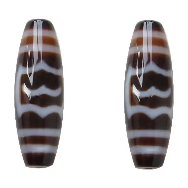 YYW Natural Tibetan Agata Dzi Beads Lucky Gift Oval Garuda Two Tone Grade AAA 12x38mm Jewelry Stone Loose Beads
YYW Natural Tibetan Agata Dzi Beads Lucky Gift Oval Garuda Two Tone Grade AAA 12x38mm Jewelry Stone Loose Beads