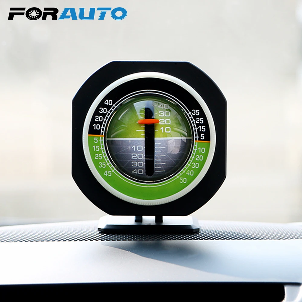 FORAUTO Car Vehicle Inclinometer Angle Inclinometer Gradient Auto Slope Meter Level High-precision Built-in LED Car Ornament
FORAUTO Car Vehicle Inclinometer Angle Inclinometer Gradient Auto Slope Meter Level High-precision Built-in LED Car Ornament