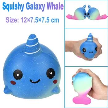 Anti_Stress Toys Elastic PU Squishy Squeeze Simulation Kids Toy Galaxy Big Whale Exquisite Fun Slow Rising Animal doll F1211
Anti_Stress Toys Elastic PU Squishy Squeeze Simulation Kids Toy Galaxy Big Whale Exquisite Fun Slow Rising Animal doll F1211
