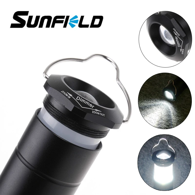 Sunfield New Mini Portable Aluminum T6 LED Flashlight 3 Modes Work Light Lanterna Waterproof Zoomable Powerful Torch Lamp UseAAA
Sunfield New Mini Portable Aluminum T6 LED Flashlight 3 Modes Work Light Lanterna Waterproof Zoomable Powerful Torch Lamp UseAAA