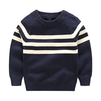 Child Sweatshirts Spring Autumn Boys Black White Striped Cotton Pullovers Handsome Long Sleeve Knitting Kids T-shirts Clothing
Child Sweatshirts Spring Autumn Boys Black White Striped Cotton Pullovers Handsome Long Sleeve Knitting Kids T-shirts Clothing