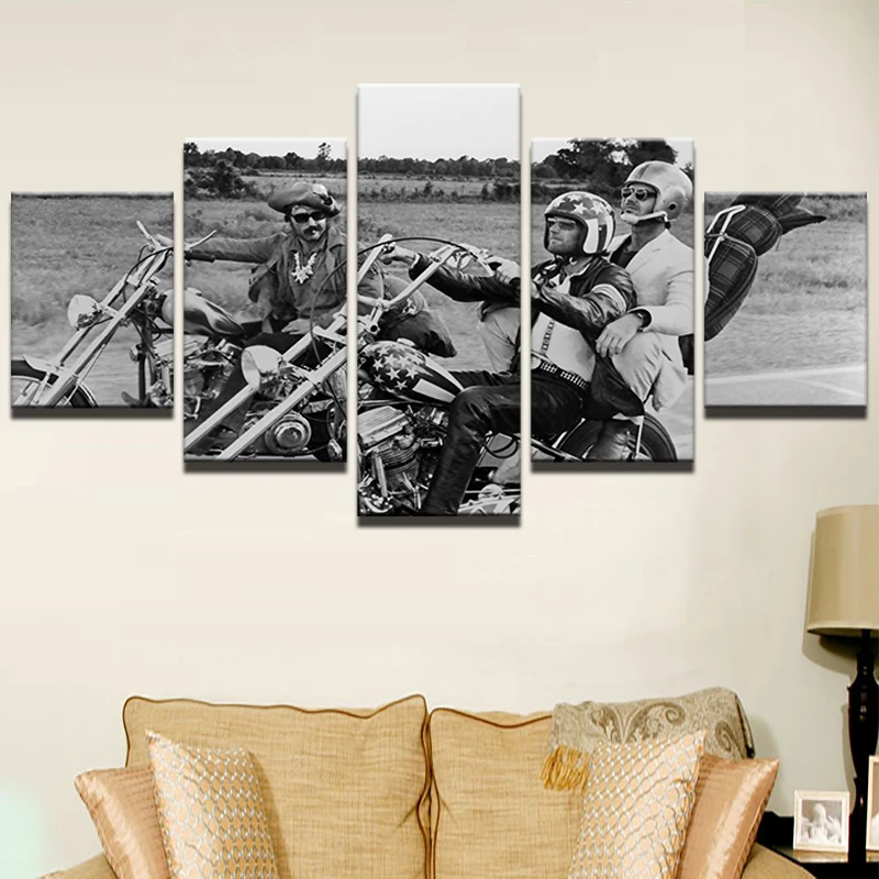 Modern Wall Art Painting HD Printed On Canvas Home Decor Pictures 5 Panel Frame Motorcycle Cowboy Movie Characters Poster PENGDA
Modern Wall Art Painting HD Printed On Canvas Home Decor Pictures 5 Panel Frame Motorcycle Cowboy Movie Characters Poster PENGDA