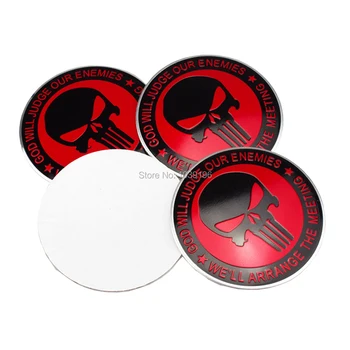 4 x Car Styling Punisher Skull 3D Metal Chrome Aluminium Alloy Wheel Center Cap Stickers Wheel Hub Cap Decals Emblems Badges
4 x Car Styling Punisher Skull 3D Metal Chrome Aluminium Alloy Wheel Center Cap Stickers Wheel Hub Cap Decals Emblems Badges