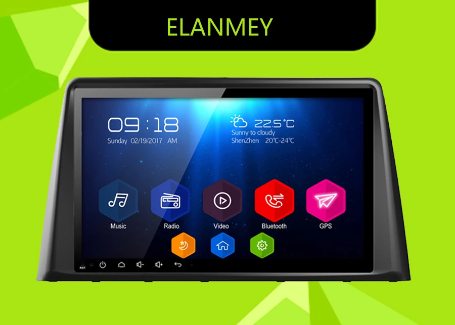 Elanmey GPS 8-Core Bluetooth stereo android 8.1.0 car multimedia player for PEUGEOT 308 2008 head unit navigation radio device
Elanmey GPS 8-Core Bluetooth stereo android 8.1.0 car multimedia player for PEUGEOT 308 2008 head unit navigation radio device