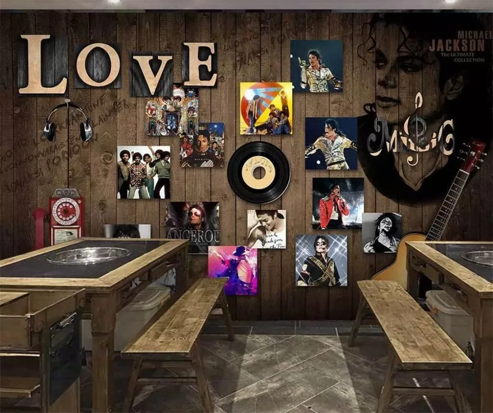 beibehang Custom Wallpaper 3D Stereo Murals Fashion Retro Music Backdrop living room Cafe Bedroom 3d wallpaper papel de parede
beibehang Custom Wallpaper 3D Stereo Murals Fashion Retro Music Backdrop living room Cafe Bedroom 3d wallpaper papel de parede