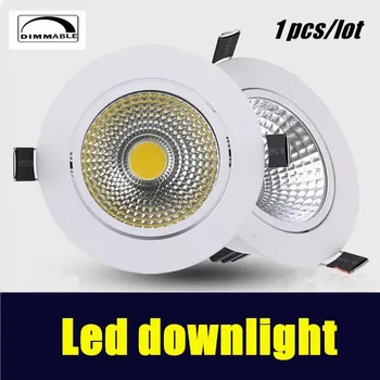 Dimmable Led downlight light COB Ceiling Spot Light 3w 5w 7w 12w 85-265V ceiling recessed Lights Indoor Lighting
Dimmable Led downlight light COB Ceiling Spot Light 3w 5w 7w 12w 85-265V ceiling recessed Lights Indoor Lighting