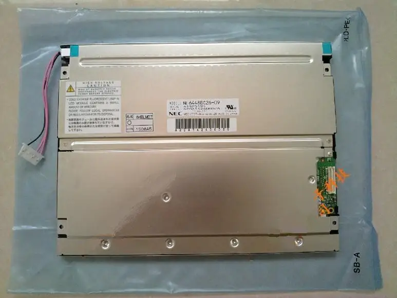 8,4 дюймовая TFT ЖК-панель NL6448BC26-09C 640 RGB * 480 VGA CMOS ЖК-дисплей CCFL ЖК-экран 1 канал, 6 бит
8,4 дюймовая TFT ЖК-панель NL6448BC26-09C 640 RGB * 480 VGA CMOS ЖК-дисплей CCFL ЖК-экран 1 канал, 6 бит