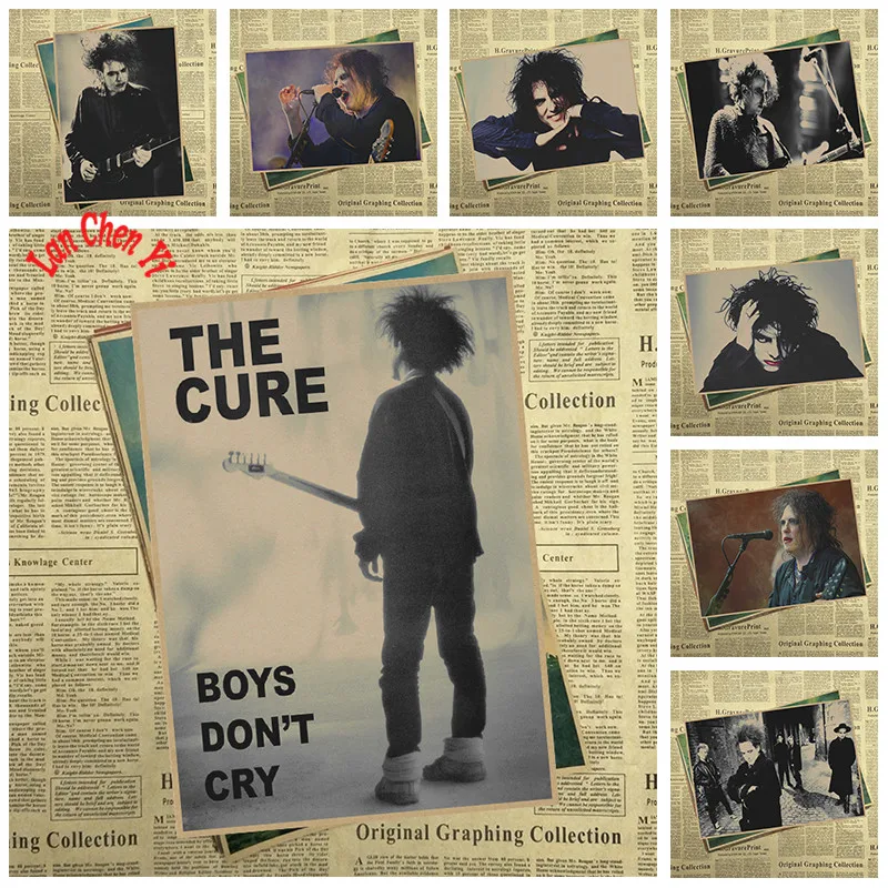 The Cure Rock Band Music Kraft Paper Poster Living Dining room Wall Decorative Paintings
The Cure Rock Band Music Kraft Paper Poster Living Dining room Wall Decorative Paintings