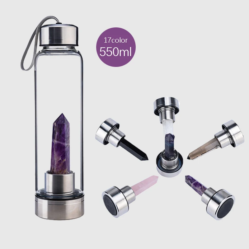 2019 NEW Hot Drop Shipping Natural Crystal Water Bottle Point Healing Obelisk Wand Elixir Quartz Crystal Water Bottle Drinkware
2019 NEW Hot Drop Shipping Natural Crystal Water Bottle Point Healing Obelisk Wand Elixir Quartz Crystal Water Bottle Drinkware