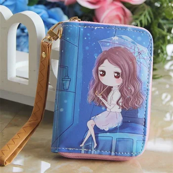 Cartoon Wallet Women Girls Top Quality Small Wallet Leather Purse Female Money Bag with Hand strap Small Zipper Coin Pocket
Cartoon Wallet Women Girls Top Quality Small Wallet Leather Purse Female Money Bag with Hand strap Small Zipper Coin Pocket