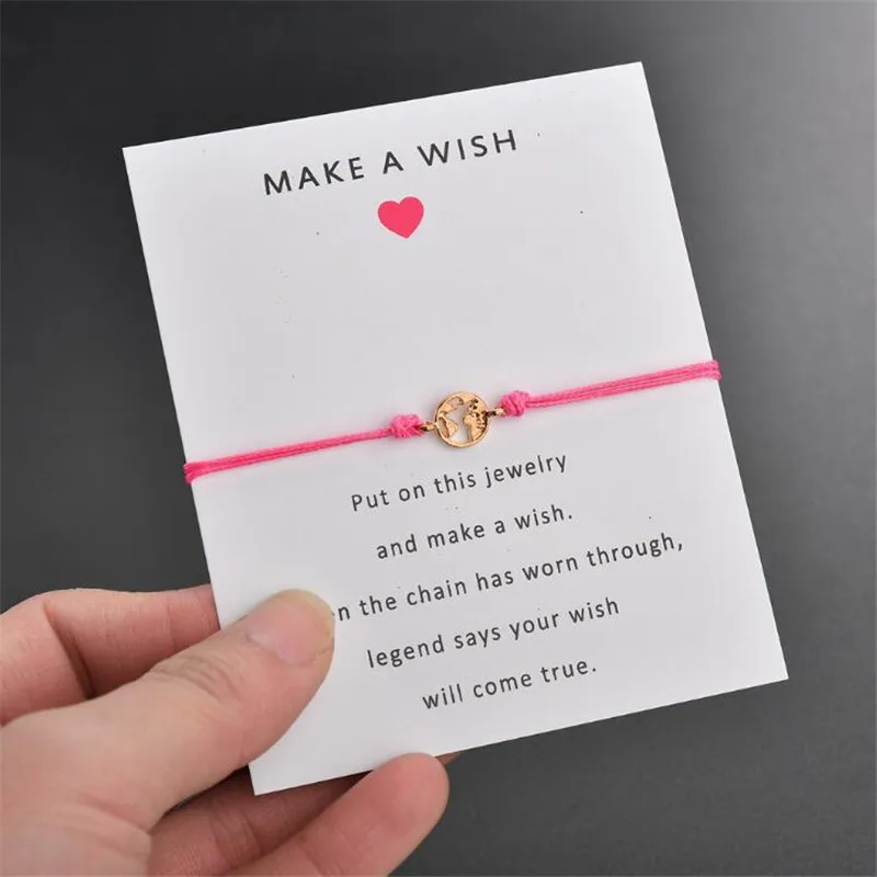 Vintage Charm World Map Bracelets & Bangles Femme Adjustable Fashion Wristband Wish Bracelet Lucky Red String Jewelry Hot
Vintage Charm World Map Bracelets & Bangles Femme Adjustable Fashion Wristband Wish Bracelet Lucky Red String Jewelry Hot