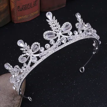 FORSEVEN Luxury Crystal Bride Crowns Tiaras Hair Jewelry Headpiece Flower Handmade Diadem Wedding Bridal Hair Accessories JL
FORSEVEN Luxury Crystal Bride Crowns Tiaras Hair Jewelry Headpiece Flower Handmade Diadem Wedding Bridal Hair Accessories JL
