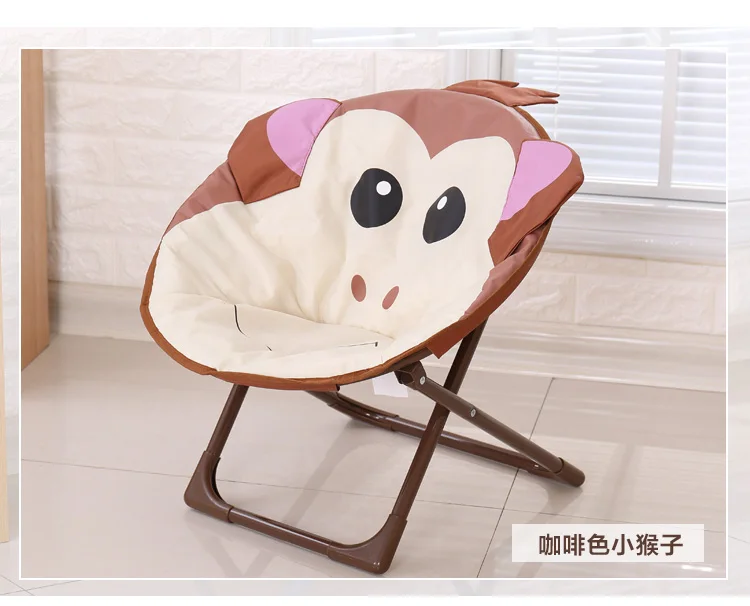 kids folding moon chair